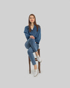 Close-up calf leather - White Pointed Toe Oxford Detail | Bespoky
