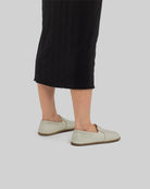 Sole detail Lucas Beige Barefoot Shoes - Zero Drop Calf Leather | Bespoky