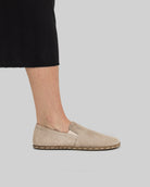 Pair Beige Barefoot Shoes - Barefoot Wide Toe Calf Leather | Bespoky