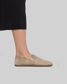 Pair Beige Barefoot Shoes - Barefoot Wide Toe Calf Leather | Bespoky