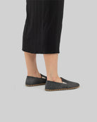 Detail Smoked Barefoot Shoes - Handcrafted Calf Leather Turkey | Bespoky