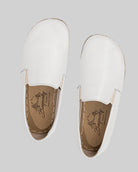 Pair White Barefoot Shoes - Barefoot Wide Toe Calf Leather | Bespoky