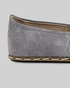 Top view Grey Barefoot Yemeni - Handcrafted Calf Leather | Bespoky