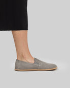 Back view Smoked Barefoot Shoes - Calf Leather Handcrafted | Bespoky