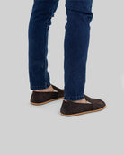 Side view Brown Barefoot Shoes - Calf Leather Zero Drop | Bespoky