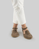 Detail Leather Barefoot Sandal - Handcrafted Calf Leather Turkey | Bespoky