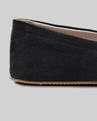 Side view Black Barefoot Shoes - Calf Leather Zero Drop | Bespoky