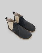 Men's Smoked Nubuck Chelsea Boots - Handcrafted Calf Leather Wide Toe Box | Bespoky
