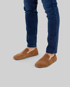Side view Suede Barefoot Shoes - Calf Leather Zero Drop | Bespoky