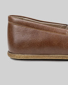 Side view Brown Barefoot Shoes - Calf Leather Zero Drop | Bespoky