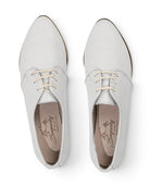 Sole detail White Pointed Toe Oxford - Zero Drop Calf Leather | Bespoky