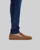 Pair Tan Barefoot Shoes - Barefoot Wide Toe Calf Leather | Bespoky