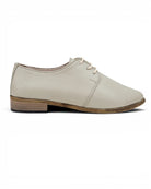 Top view Lucas Beige Pointed Toe Oxford - Handcrafted Calf Leather | Bespoky