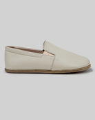Top view Lucas Beige Barefoot Shoes - Handcrafted Calf Leather | Bespoky