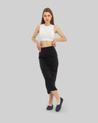 Pair Navy Ballet Flats - Barefoot Wide Toe Calf Leather | Bespoky