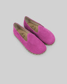 Women's Pink Barefoot Yemeni - Handcrafted Calf Leather Wide Toe Box | Bespoky
