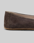 Top view Brown Ballet Flats - Handcrafted Calf Leather | Bespoky