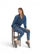 Back view Leather Pointed Toe Oxford - Calf Leather Handcrafted | Bespoky