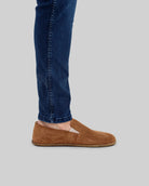 Detail Suede Barefoot Shoes - Handcrafted Calf Leather Turkey | Bespoky
