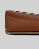 Detail Dark Brown Barefoot Shoes - Handcrafted Calf Leather Turkey | Bespoky