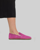 Pair Pink Barefoot Shoes - Barefoot Wide Toe Calf Leather | Bespoky