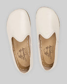 Top view Cream Barefoot Yemeni - Handcrafted Calf Leather | Bespoky