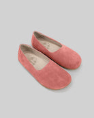 Women's Pink Ballet Flats - Handcrafted Calf Leather Wide Toe Box | Bespoky