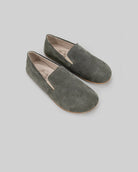 Men's Suede Barefoot Shoes - Handcrafted Calf Leather Wide Toe Box | Bespoky