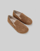 Women's Tan Barefoot Shoes - Handcrafted Calf Leather Wide Toe Box | Bespoky