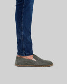 Detail Suede Barefoot Shoes - Handcrafted Calf Leather Turkey | Bespoky