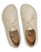Top view Beige Oxford Shoes - Handcrafted Calf Leather | Bespoky