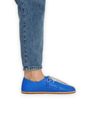 Back view Blue Oxford Shoes - Calf Leather Handcrafted | Bespoky