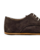 Top view Brown Suede Oxford Shoes - Handcrafted Calf Leather | Bespoky
