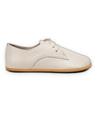 Back view Cream Oxford Shoes - Calf Leather Handcrafted | Bespoky