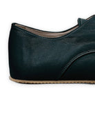 Top view Dark Green Oxford Shoes - Handcrafted Calf Leather | Bespoky