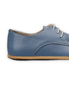 Top view Jean Blue Oxford Shoes - Handcrafted Calf Leather | Bespoky