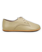 Detail Yellow Oxford Shoes - Handcrafted Calf Leather Turkey | Bespoky