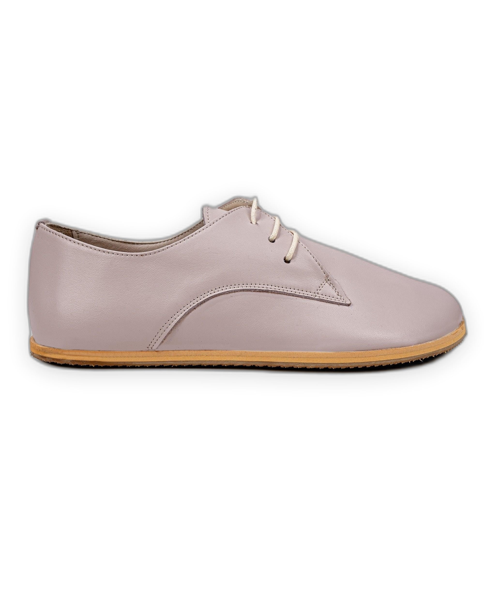 Close-up calf leather - Pink Oxford Shoes Detail | Bespoky