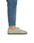 Top view Lucas Beige Oxford Shoes - Handcrafted Calf Leather | Bespoky