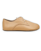 Detail Melon Yellow Oxford Shoes - Handcrafted Calf Leather Turkey | Bespoky