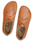 Side view Orange Oxford Shoes - Calf Leather Zero Drop | Bespoky