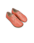 Men's Pomegranate Oxford Shoes - Handcrafted Calf Leather Wide Toe Box | Bespoky