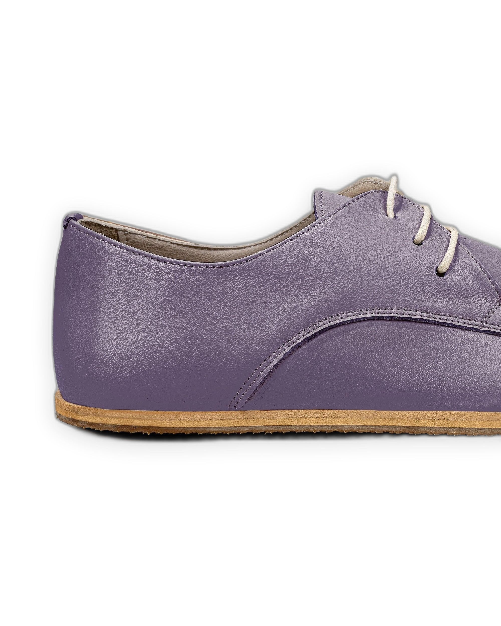 Top view Purple Oxford Shoes - Handcrafted Calf Leather | Bespoky