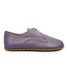 Side view Purple Oxford Shoes - Calf Leather Zero Drop | Bespoky