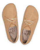 Back view Undyed Oxford Shoes - Calf Leather Handcrafted | Bespoky