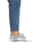Back view White Oxford Shoes - Calf Leather Handcrafted | Bespoky