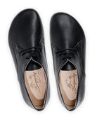 Top view Black Oxford Shoes - Handcrafted Calf Leather | Bespoky