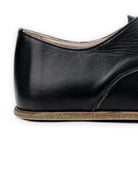 Top view Black Oxford Shoes - Handcrafted Calf Leather | Bespoky