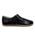 Close-up calf leather - Black Oxford Shoes Detail | Bespoky