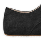 Top view Black Oxford Shoes - Handcrafted Calf Leather | Bespoky